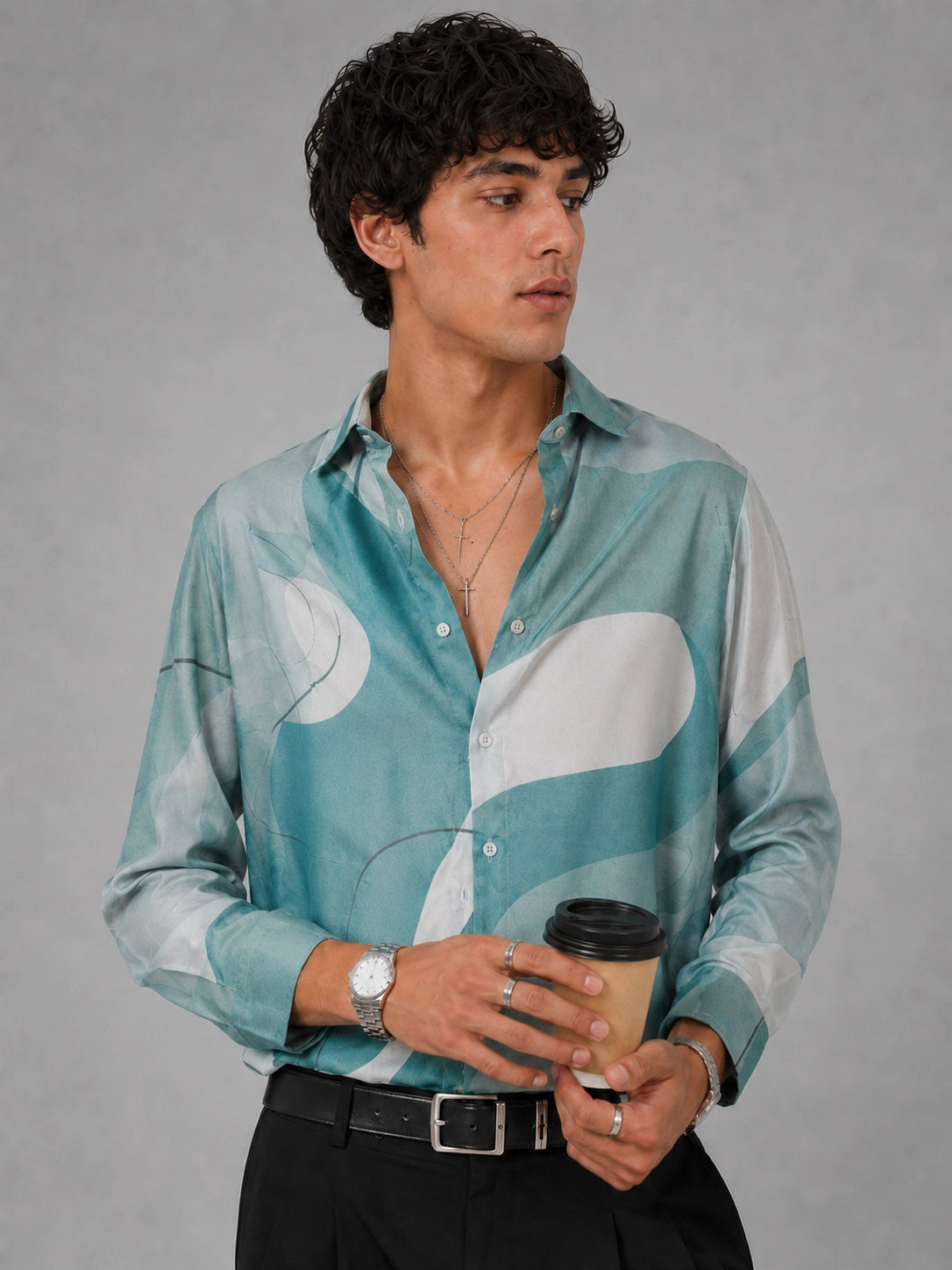 Blue Patches Universal Style – Unisex Shirt Collection
