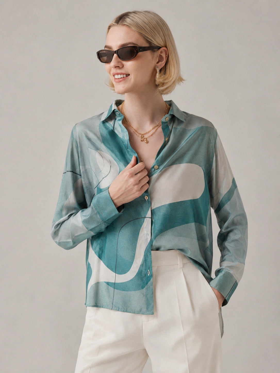 Blue Patches Universal Style – Unisex Shirt Collection