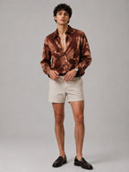 Brown Abstract Universal Style – Unisex Shirt Collection