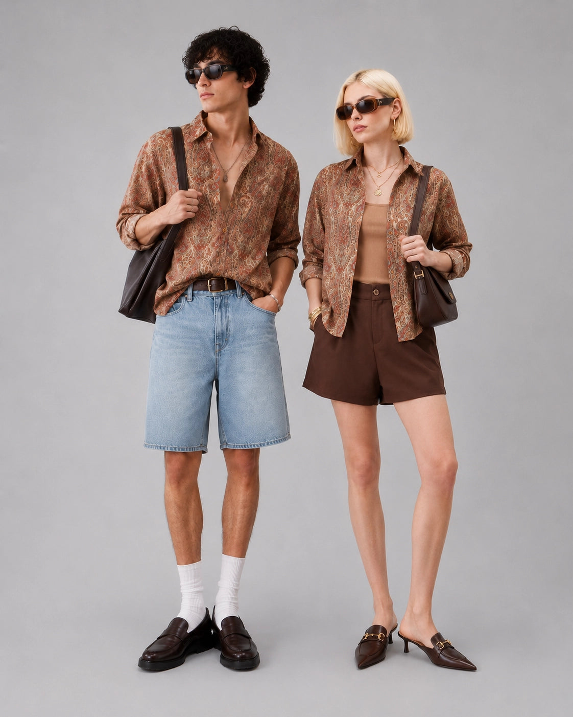 Brown Artistry Universal Style – Unisex Shirt Collection