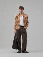 Brown Flory Universal Style – Unisex Shirt Collection