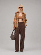 Brown Flory Universal Style – Unisex Shirt Collection