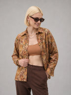 Brown Flory Universal Style – Unisex Shirt Collection