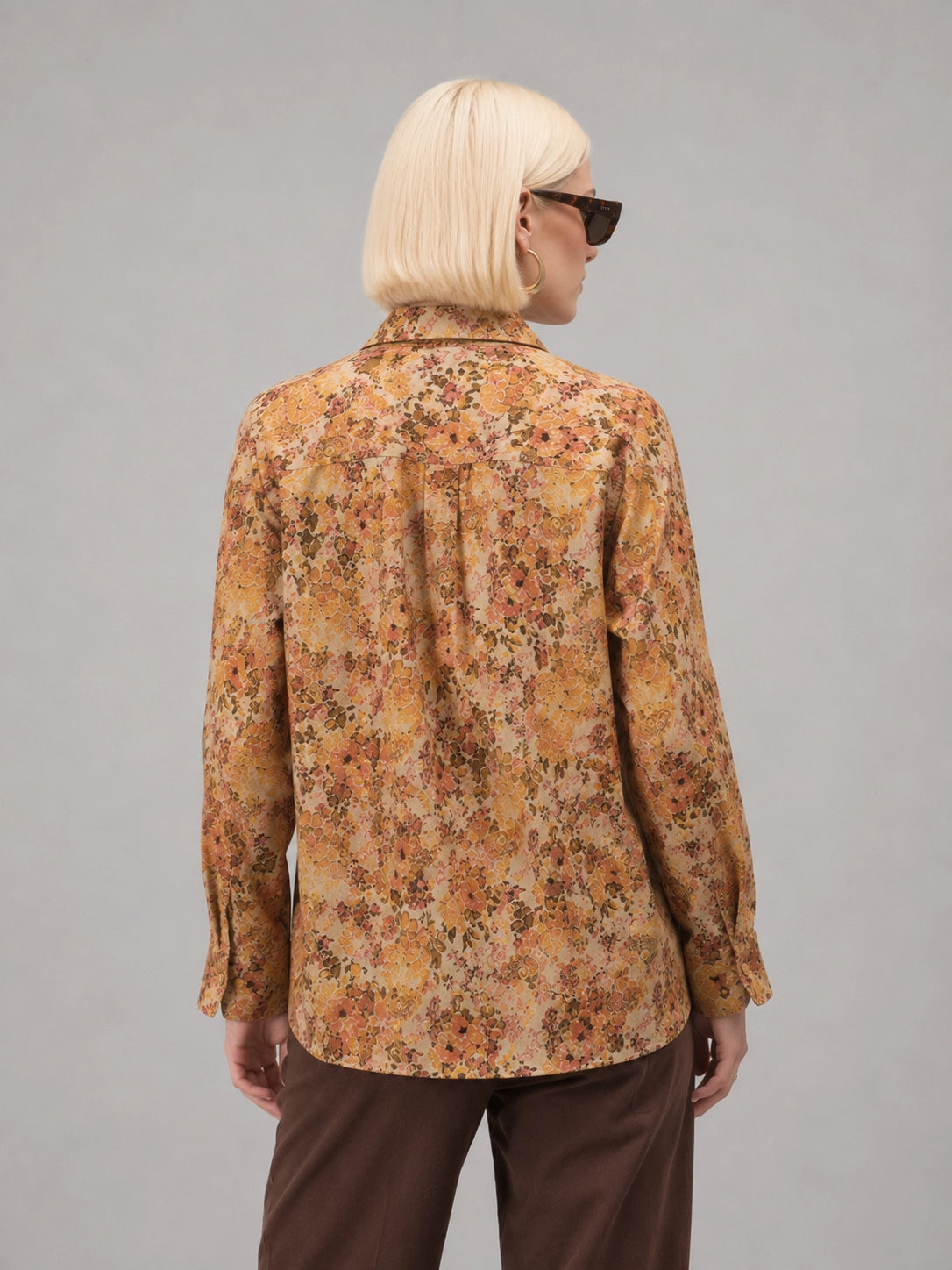 Brown Flory Universal Style – Unisex Shirt Collection