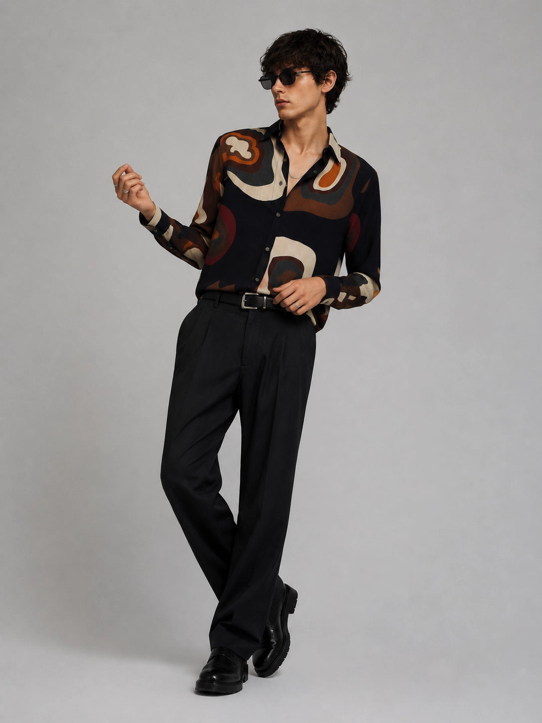 Brown Mandala Universal Style – Unisex Shirt Collection