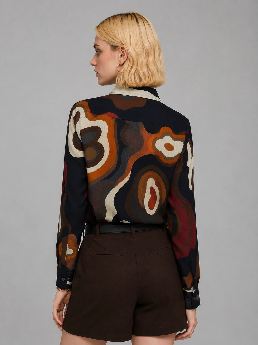 Brown Mandala Universal Style – Unisex Shirt Collection