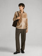 Brown Patches Universal Style – Unisex Shirt Collection