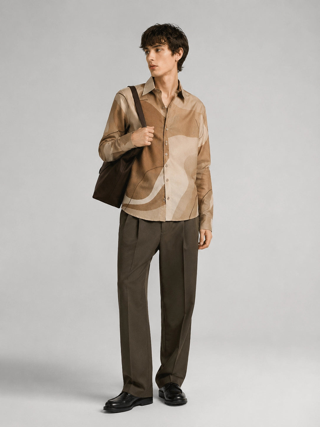 Brown Patches Universal Style – Unisex Shirt Collection