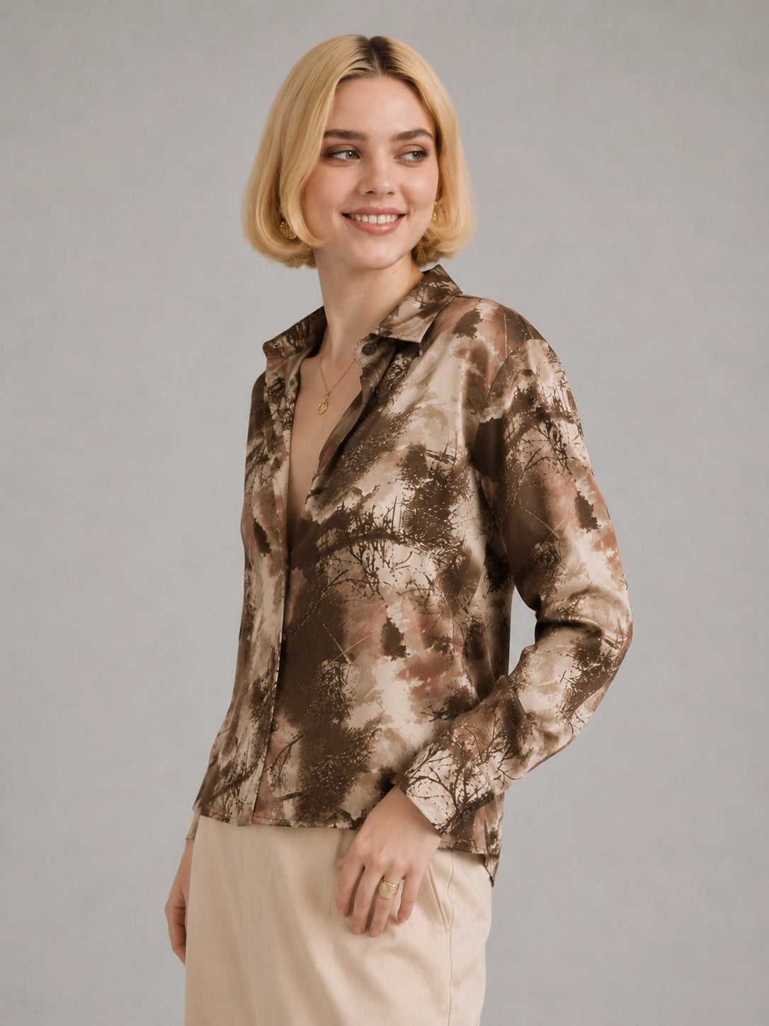 Brown Punk Universal Style – Unisex Shirt Collection