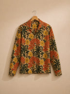Cream Floral Universal Style – Unisex Shirt Collection