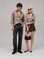 Cream Pixel Universal Style – Unisex Shirt Collection