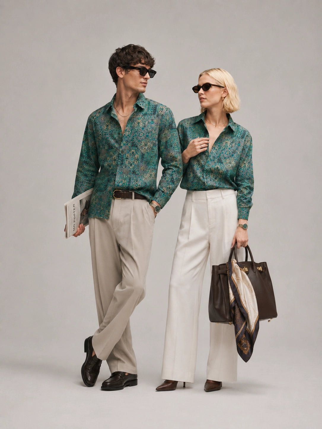 Dark Green Universal Style – Unisex Shirt Collection
