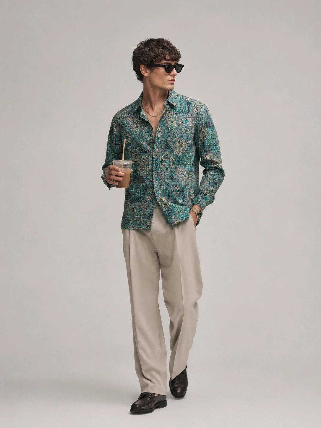 Dark Green Universal Style – Unisex Shirt Collection