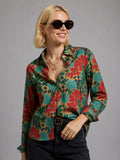 Green Kalamkari Universal Style – Unisex Shirt Collection