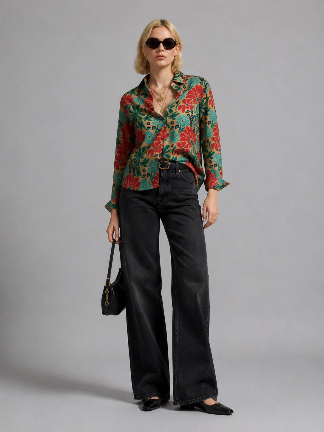 Green Kalamkari Universal Style – Unisex Shirt Collection