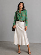 Green Monochrome Universal Style – Unisex Shirt Collection