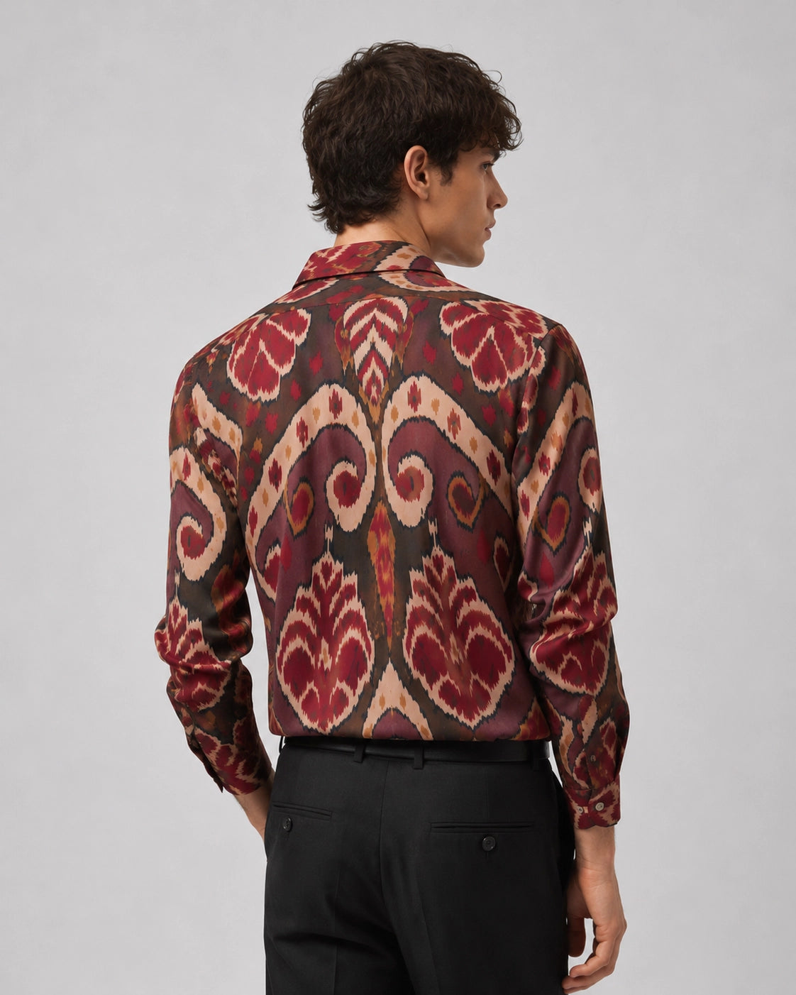 Maroon Mandala Universal Style – Unisex Shirt Collection