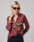 Maroon Mandala Universal Style – Unisex Shirt Collection