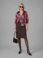 Maroon Punk Universal Style – Unisex Shirt Collection