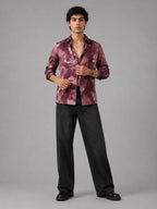 Maroon Punk Universal Style – Unisex Shirt Collection