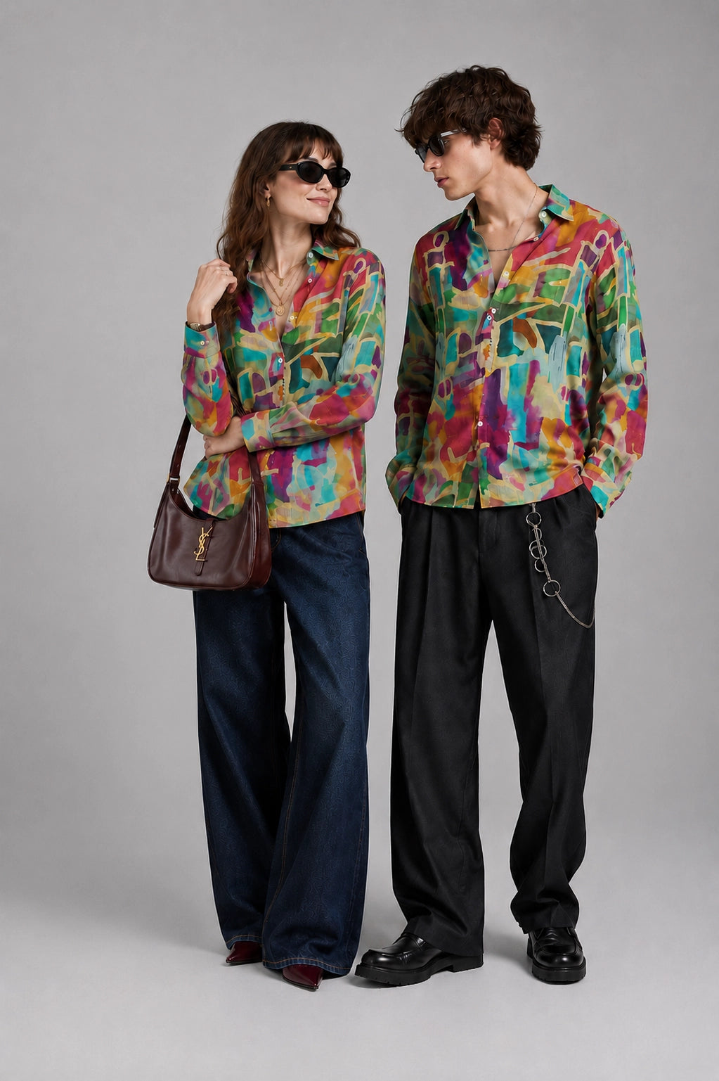 Multi Abstract Universal Style – Unisex Shirt Collection