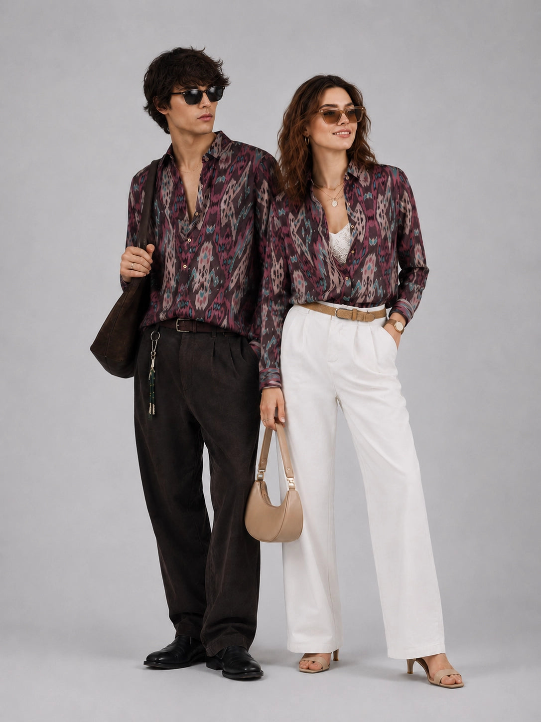 Multi Paisely Universal Style – Unisex Shirt Collection