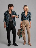 Navy Aztech Universal Style – Unisex Shirt Collection