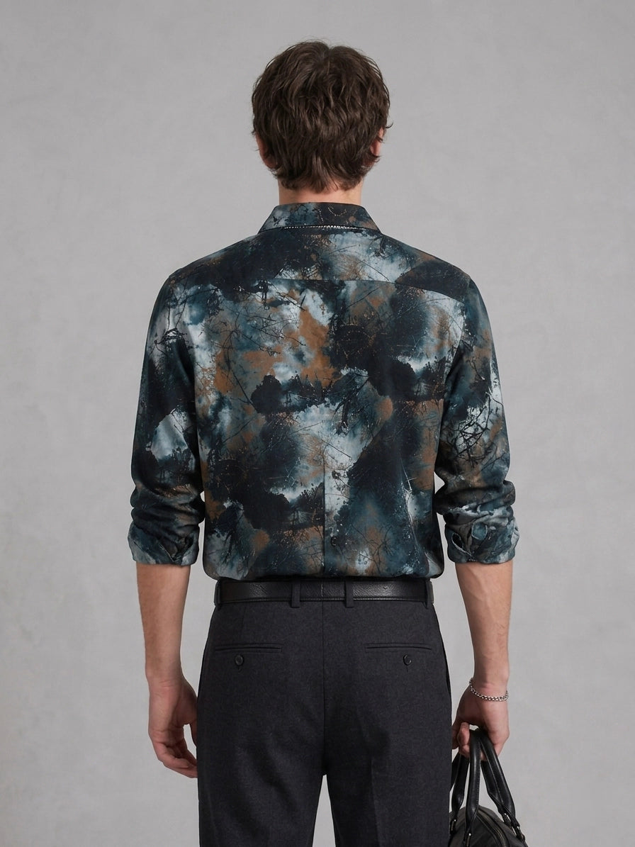 Navy Aztech Universal Style – Unisex Shirt Collection
