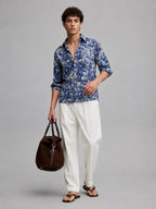 Navy Mandala Universal Style – Unisex Shirt Collection