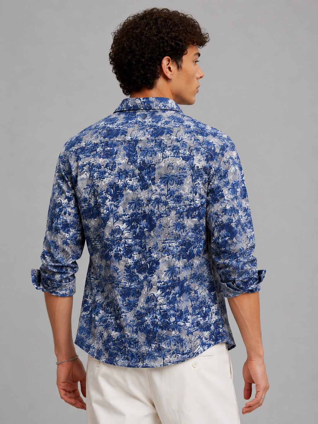 Navy Mandala Universal Style – Unisex Shirt Collection