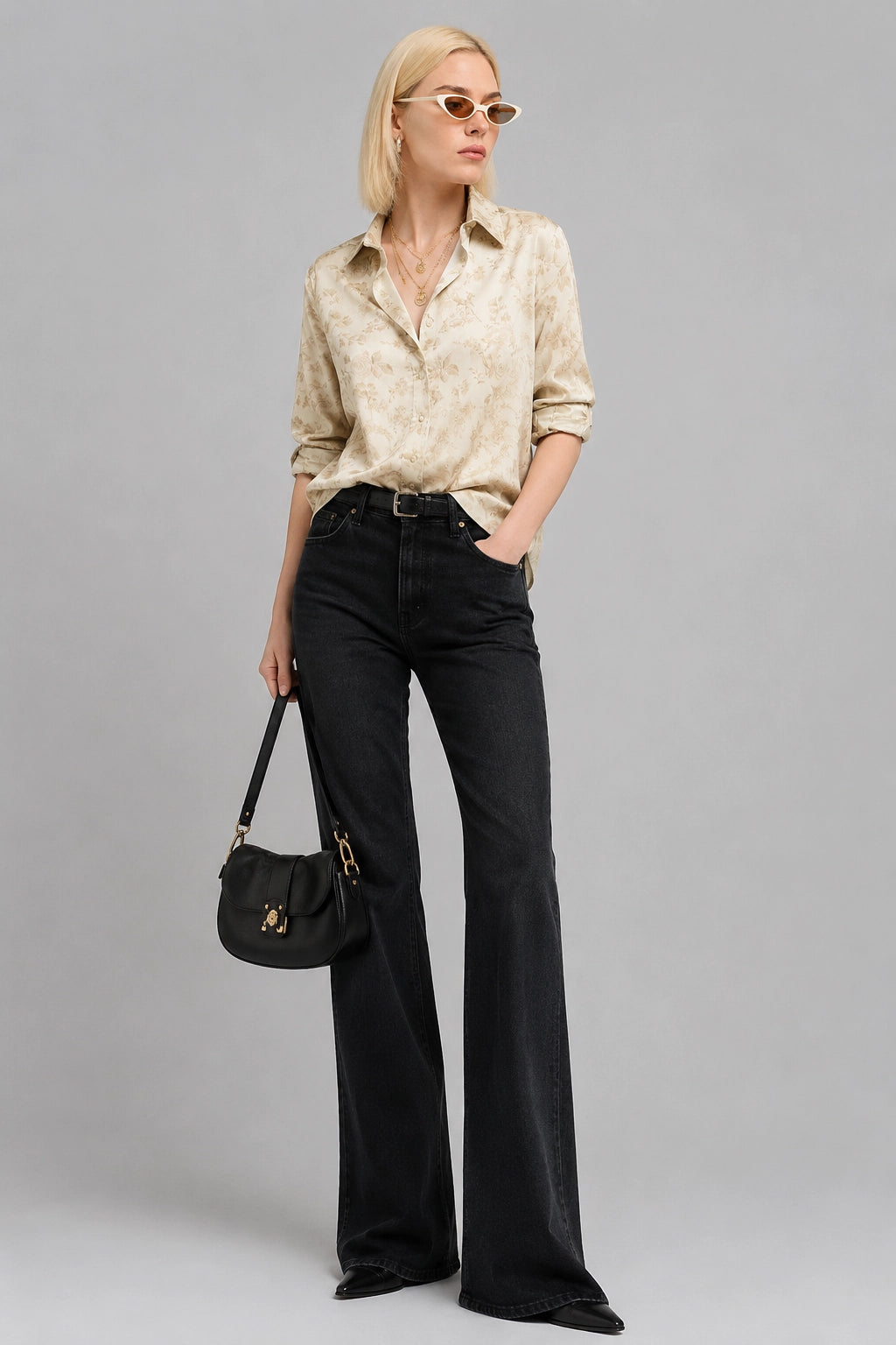 Peach Flower Universal Style – Unisex Shirt Collection