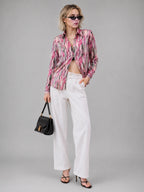 Pink Aztech Universal Style – Unisex Shirt Collection
