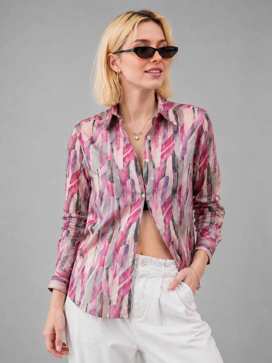 Pink Aztech Universal Style – Unisex Shirt Collection