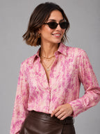 Peach Flory Universal Style – Unisex Shirt Collection