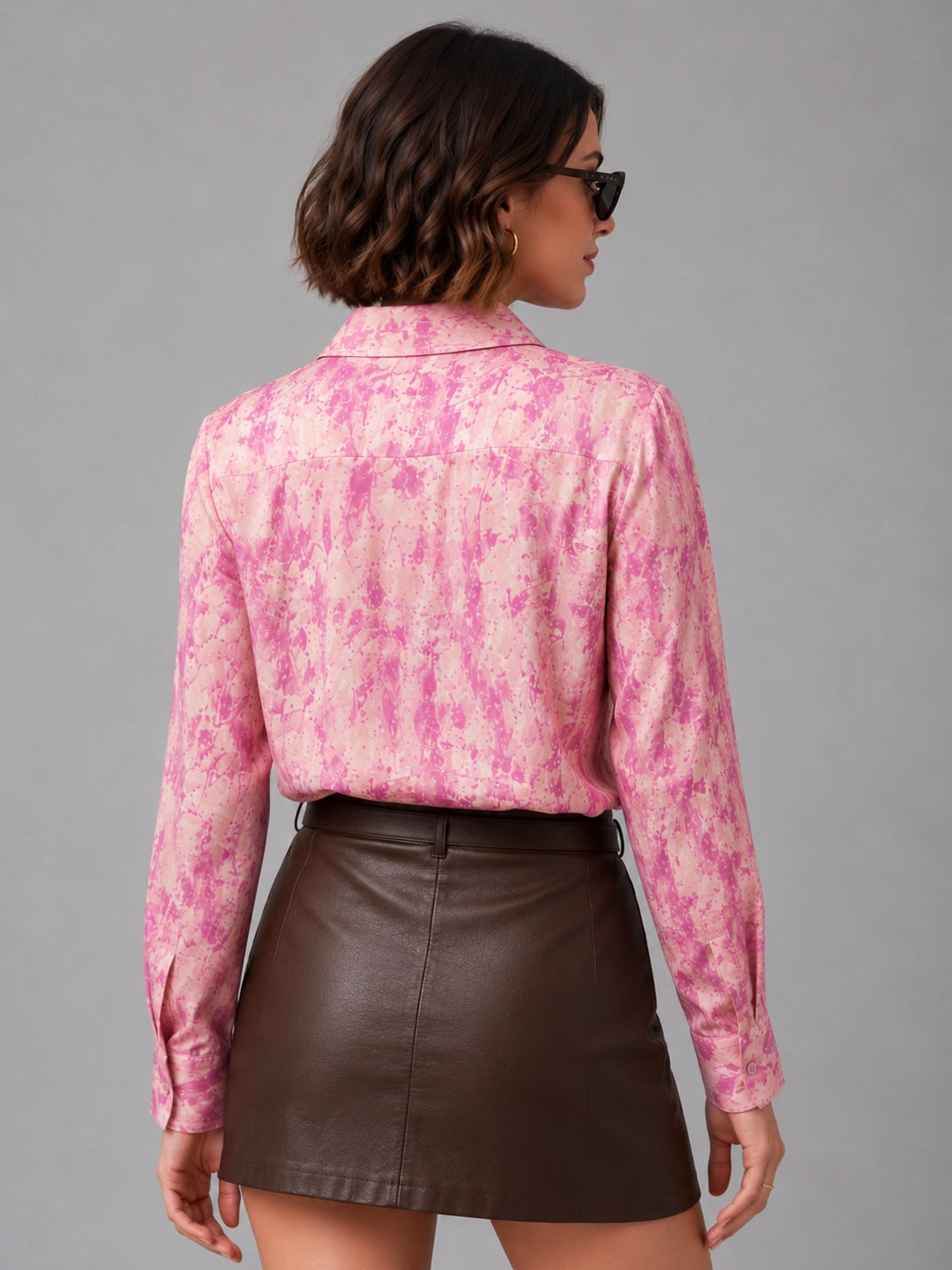 Peach Flory Universal Style – Unisex Shirt Collection