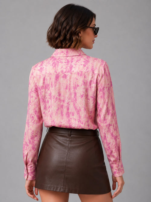 Peach Flory Universal Style – Unisex Shirt Collection