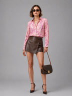 Peach Flory Universal Style – Unisex Shirt Collection
