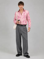 Peach Flory Universal Style – Unisex Shirt Collection