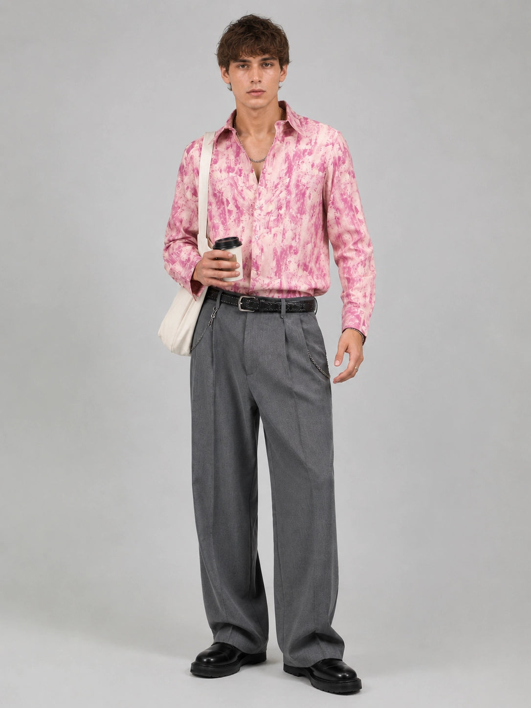 Peach Flory Universal Style – Unisex Shirt Collection
