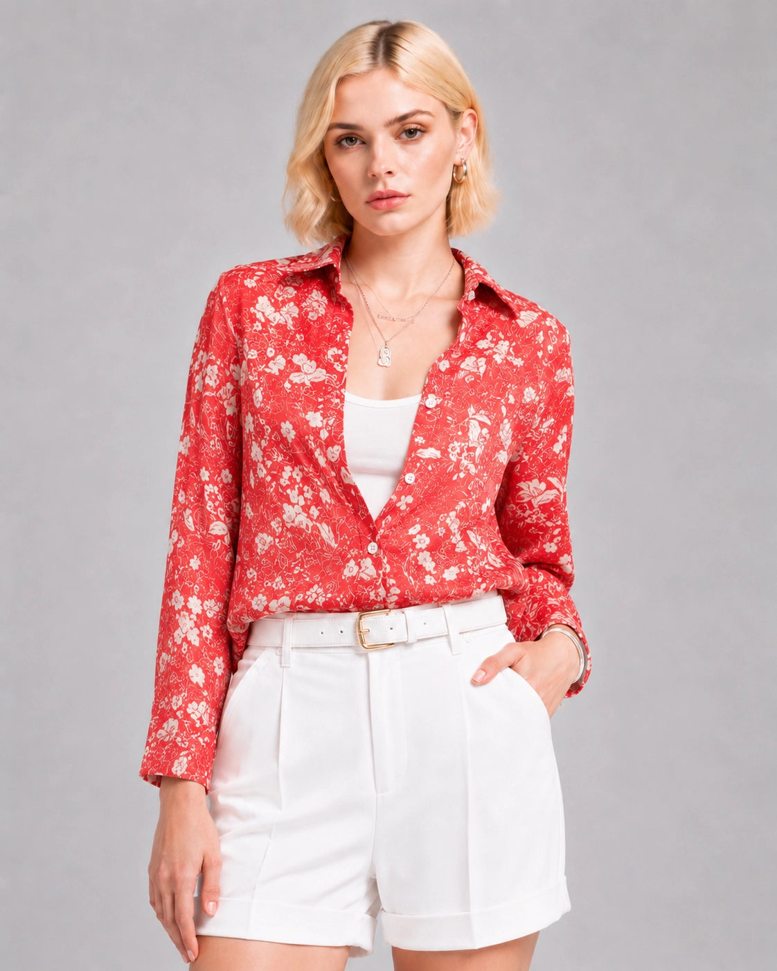 Pink Flower Universal Style – Unisex Shirt Collection
