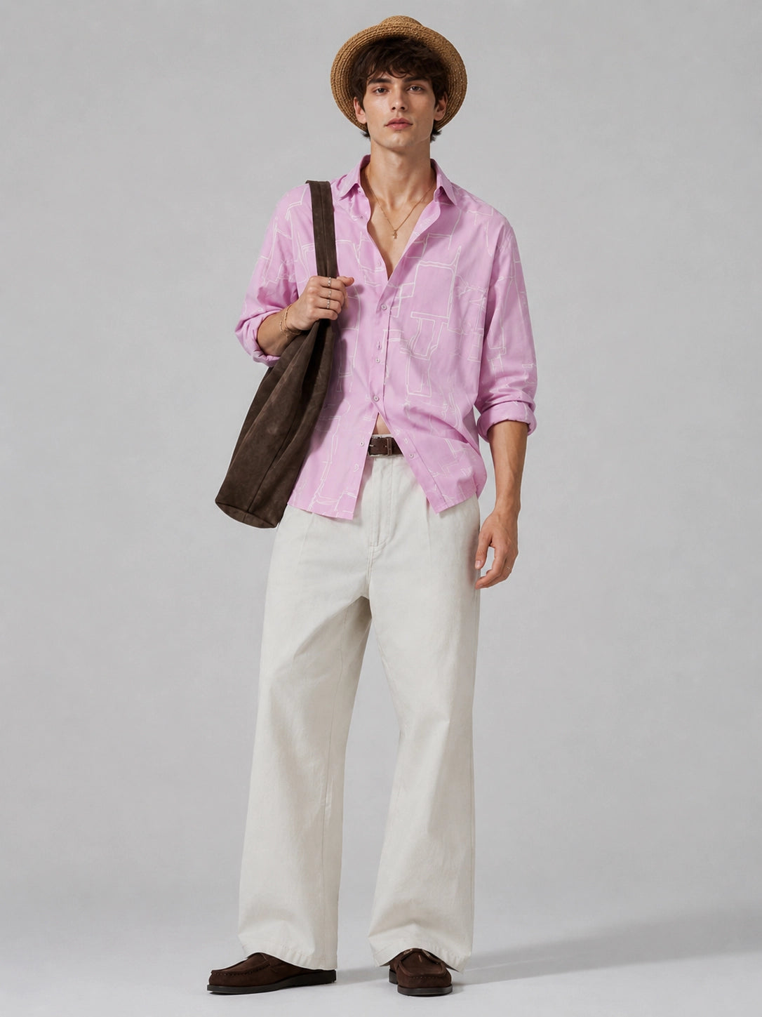 Pink Lines Universal Style – Unisex Shirt Collection