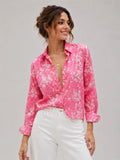 Pink Madhubani Universal Style – Unisex Shirt Collection