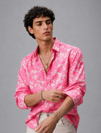 Pink Madhubani Universal Style – Unisex Shirt Collection