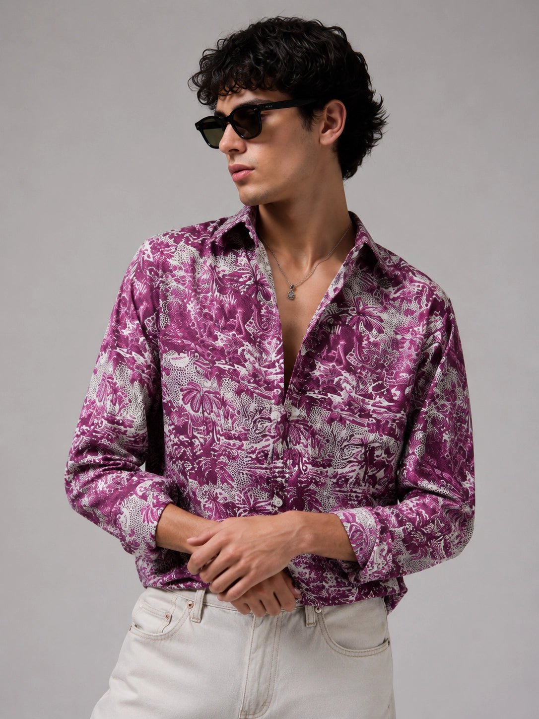 Purple Artistry Universal Style – Unisex Shirt Collection