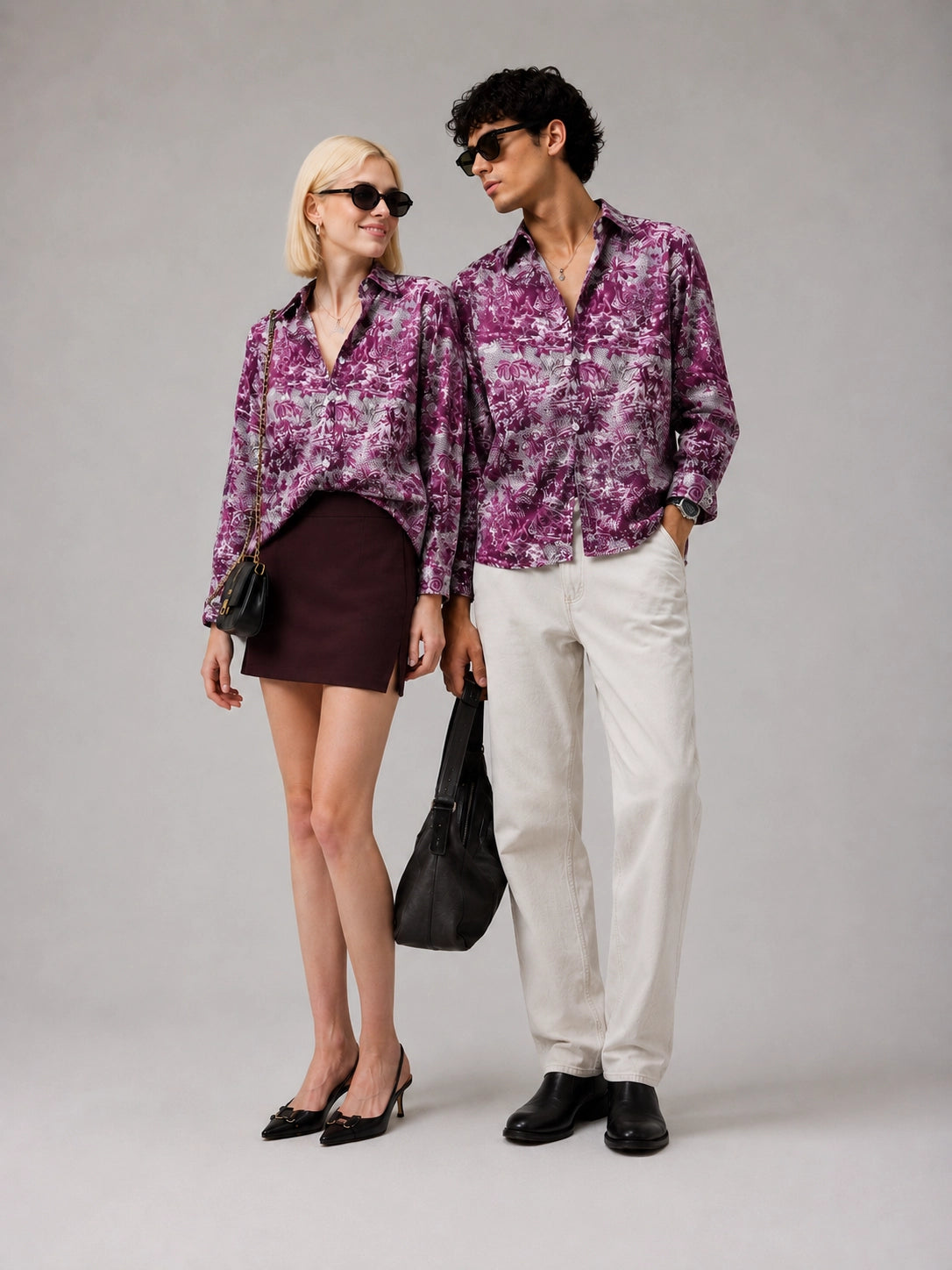 Purple Artistry Universal Style – Unisex Shirt Collection