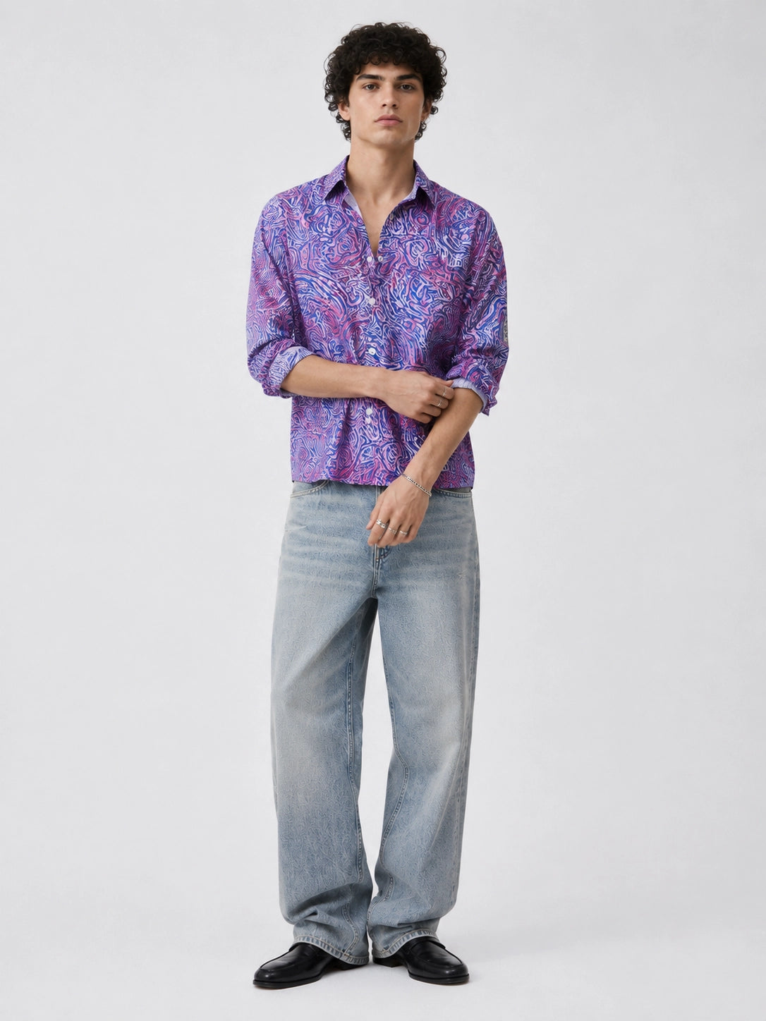 Purple Aztech Universal Style – Unisex Shirt Collection