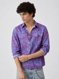 Purple Aztech Universal Style – Unisex Shirt Collection