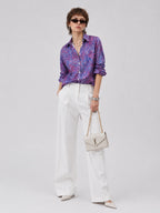 Purple Aztech Universal Style – Unisex Shirt Collection