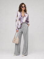 Purple Organza Universal Style – Unisex Shirt Collection