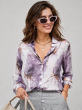 Purple Organza Universal Style – Unisex Shirt Collection